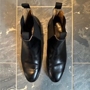 Meermin Chelsea Boots - 101050 - BLACK CALF - E Size UK 12